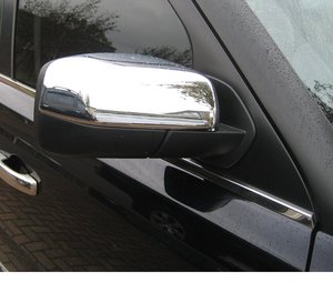 Range Rover Sport Chrome Mirror Covers - Top Half Covers Preview